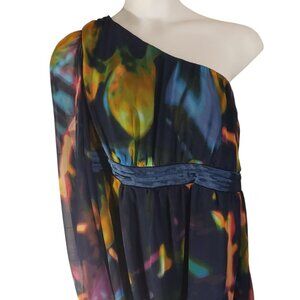 Torrid Multi-Color One Shoulder Dress